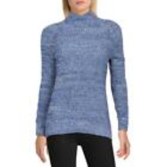 Style & Co Cotton Mock-Neck Sweater NWOT L - Picture 2 of 2